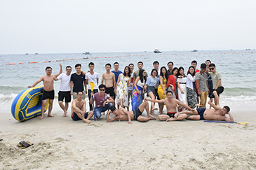 野外拓展，漫游沙滩—记锐天惠州巽寮湾之旅